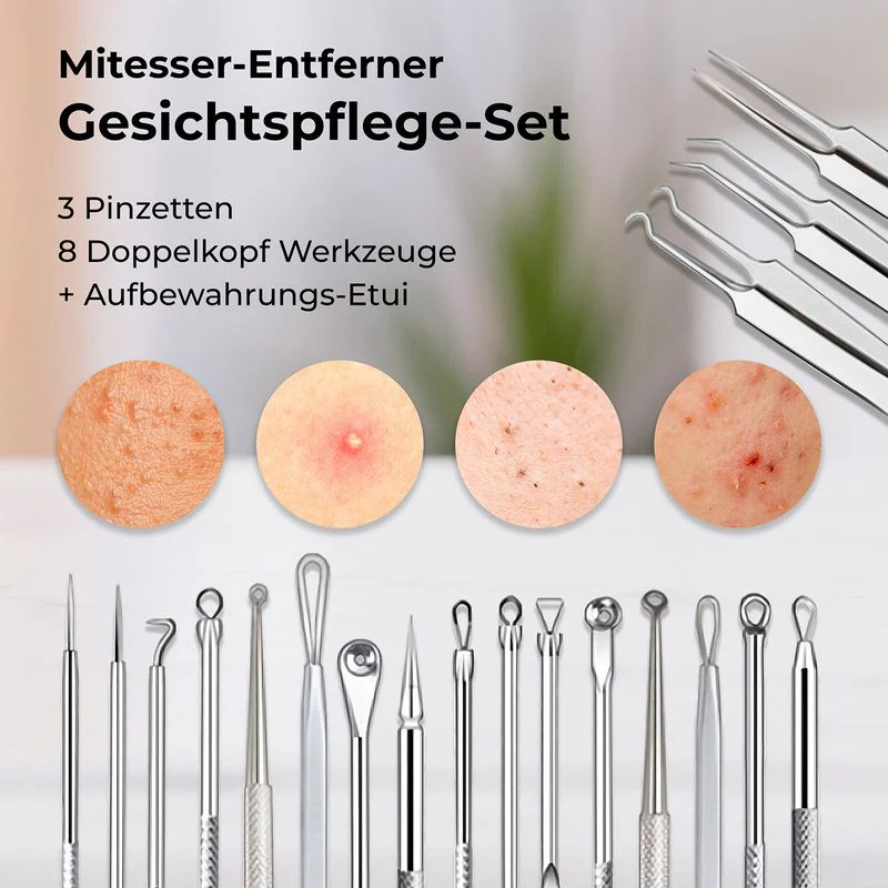 Mitesserentferner Gesichtspflege-Set Akne-Set Pflege-Set Beauty-Set - Image 2