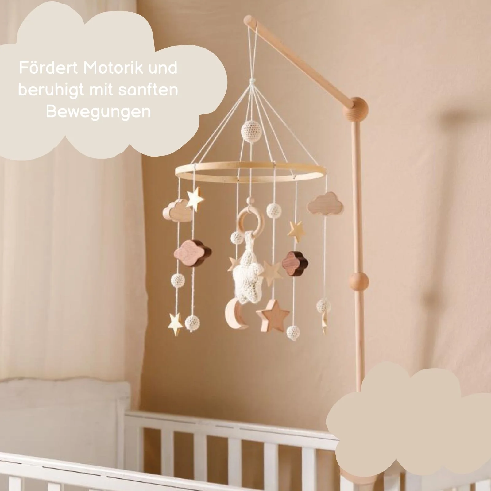 Hängemobile Mobile Schlafmobile Baby Wiege Spielzeug - Image 2