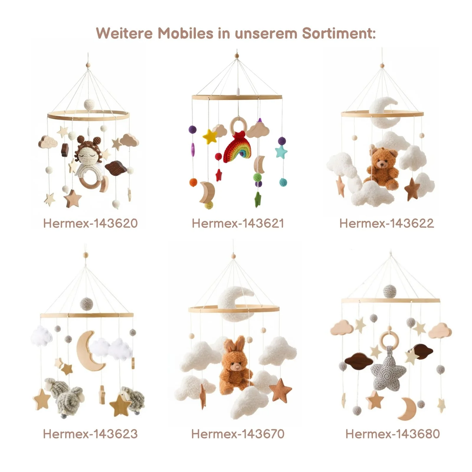 Hängemobile Mobile Schlafmobile Baby Wiege Spielzeug - Image 8