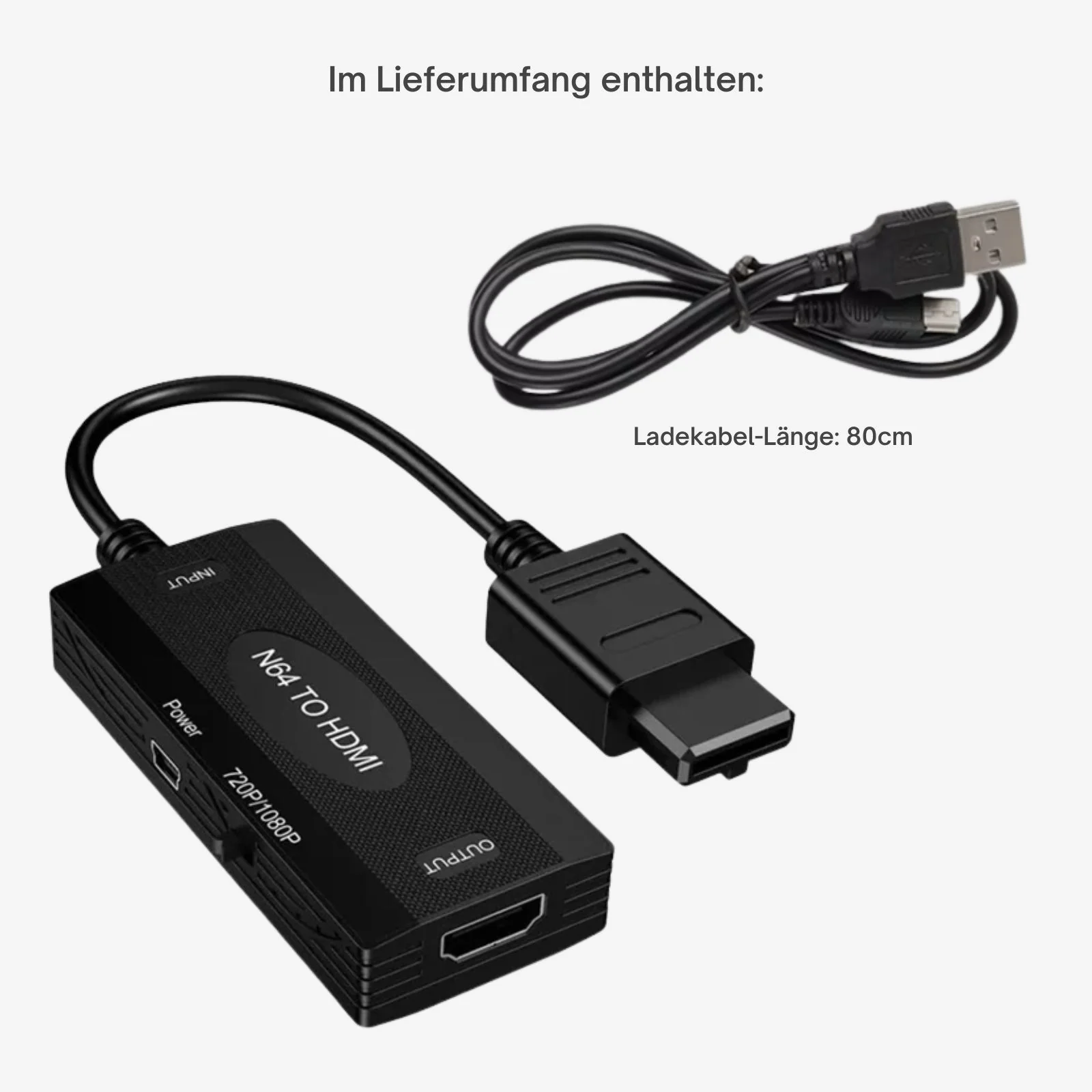 N64/SNES/SFC/Gamecube zu HDMI-Adapter HDMI-Konverter HDMI-Umwandler - Image 3