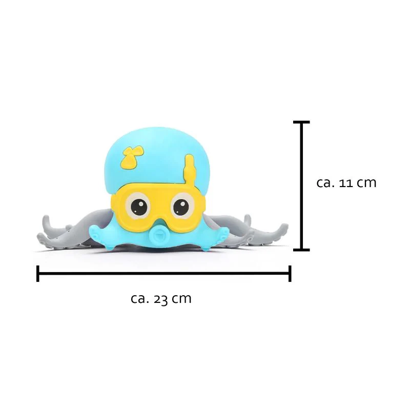 Oktopus Spielzeug Badewanne Badezimmer Aufzieh Uhrwerk Kleinkind Zieh - Image 6