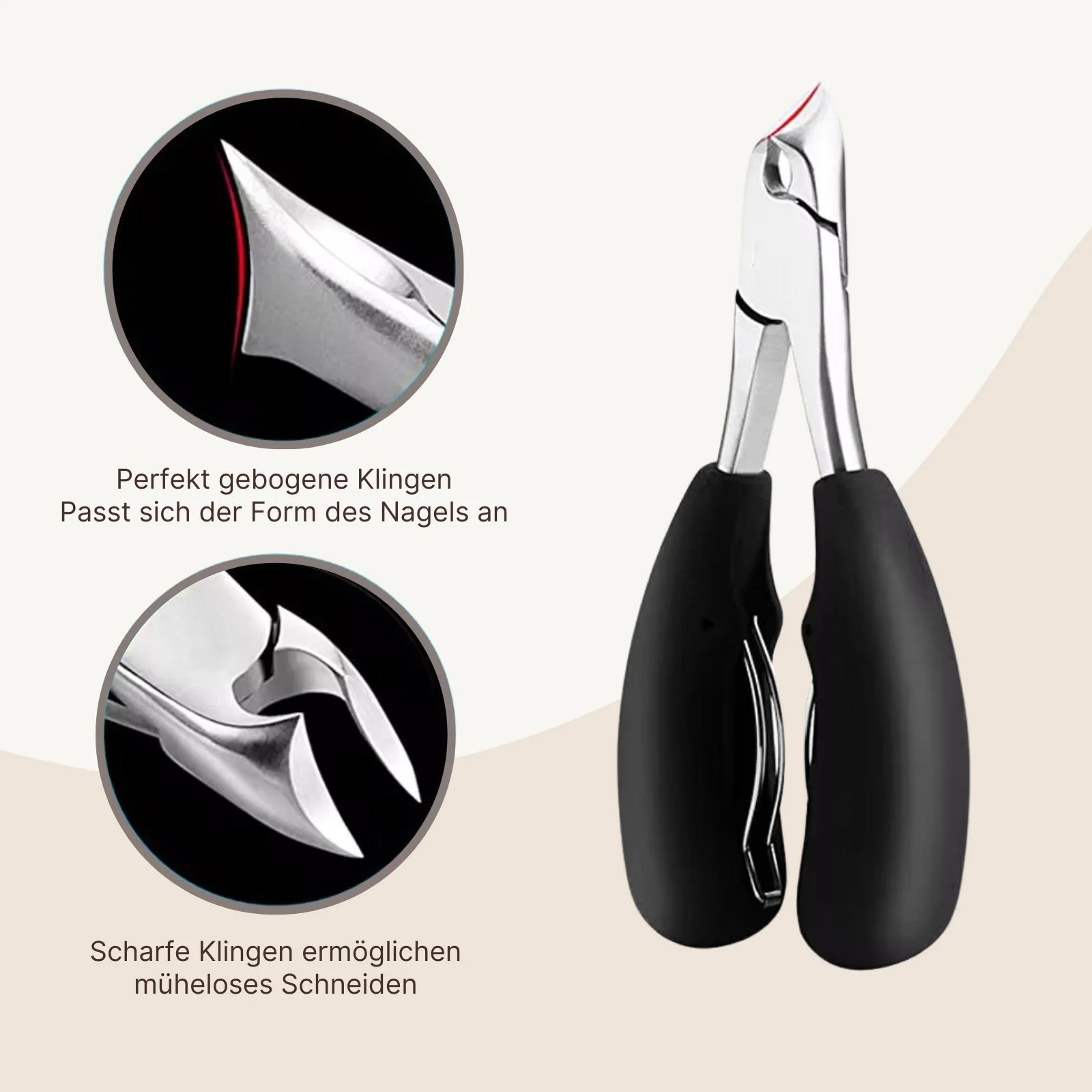 Pediküre-Clipper Maniküre-Clipper Nagelknipser Nagelschere Nagelzange Nagelschneider - Image 2