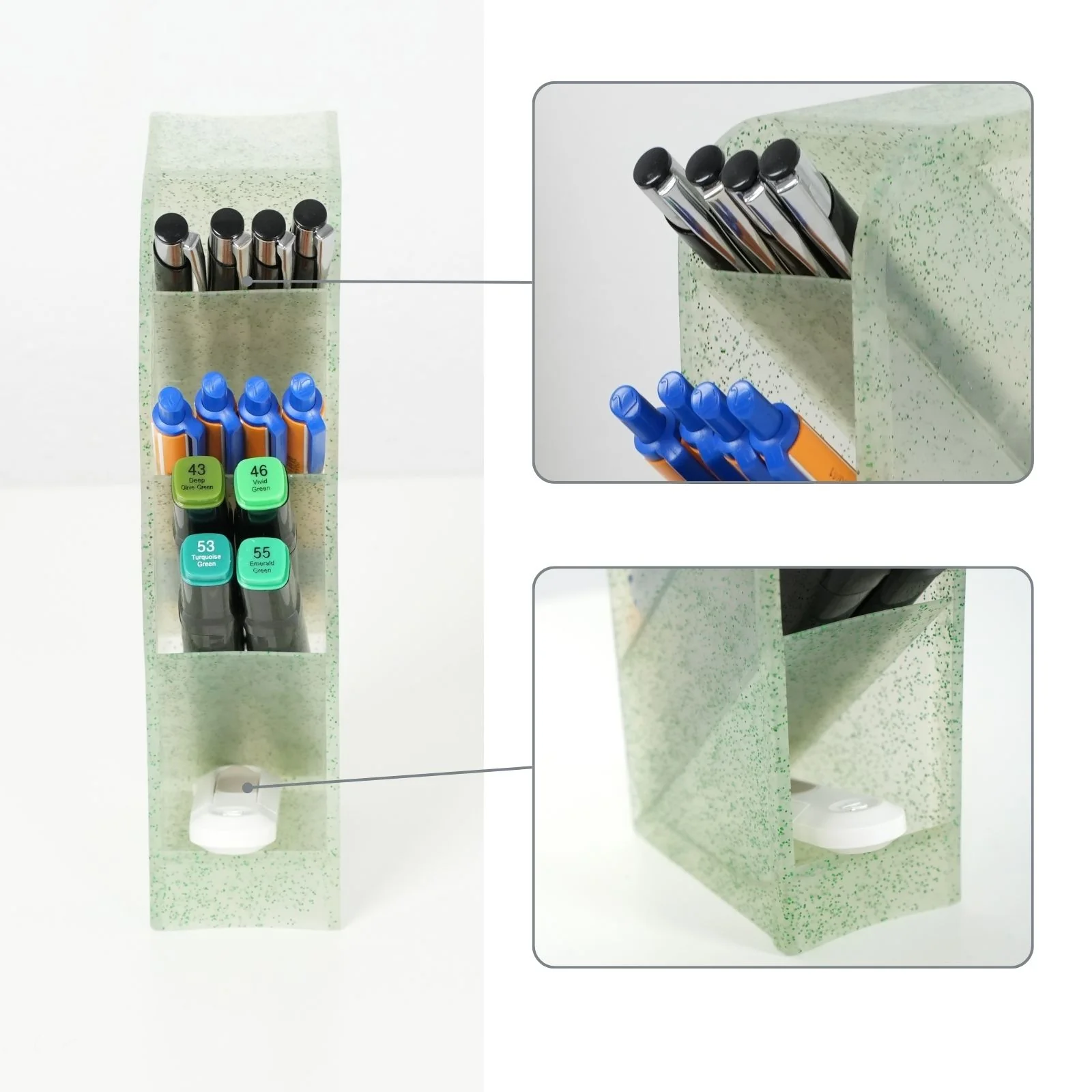 Pen Desk-Organizer Stiftebox Bürotisch-Stifthalter Schreibtisch-Organizer Stiftaufbewahrung - Image 4