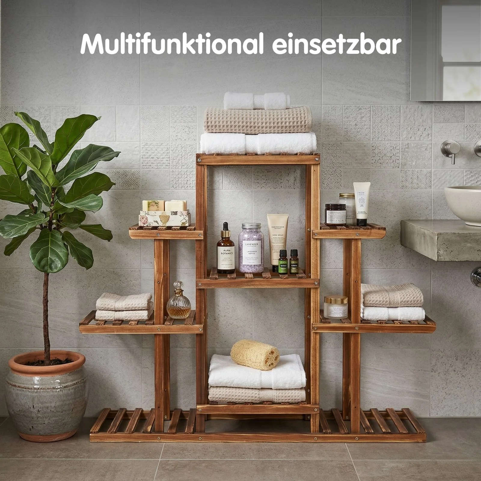 XXL-Pflanzenständer Blumenständer Pflanzenregal Blumentreppe - Image 5