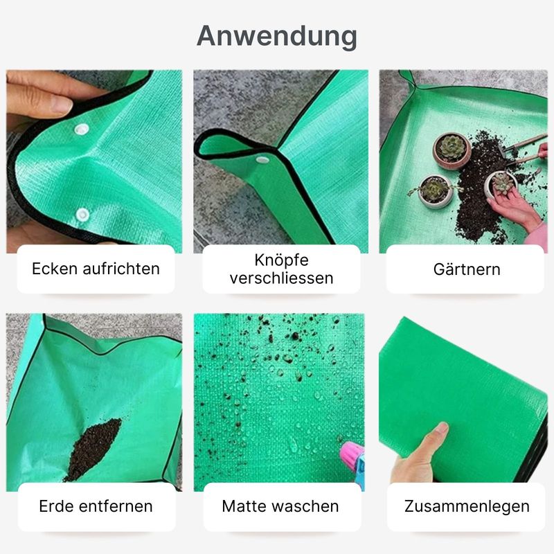 Pflanzmatte Gartenmatte Umtopfmatte Topfmatte Pflanzunterlage - Image 4