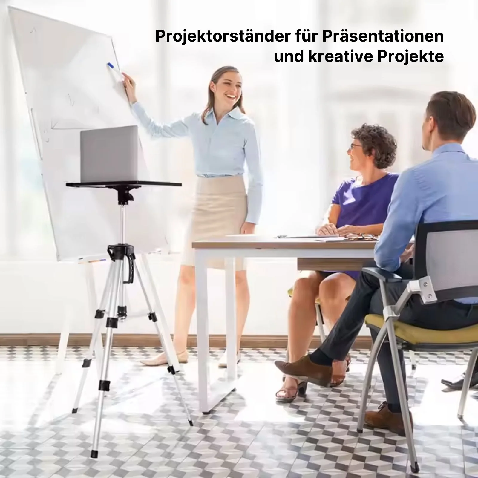 Projektorständer Beamerhalterung Teleskopstativ Laptopständer - Image 2