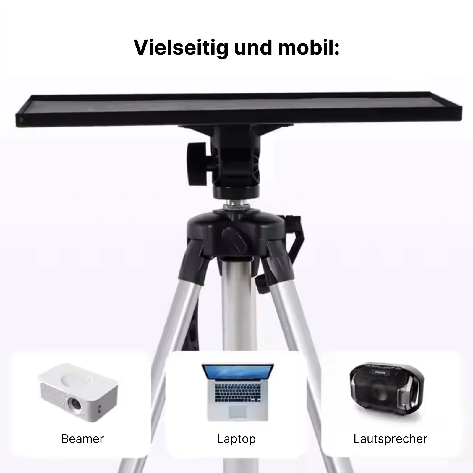 Projektorständer Beamerhalterung Teleskopstativ Laptopständer - Image 3
