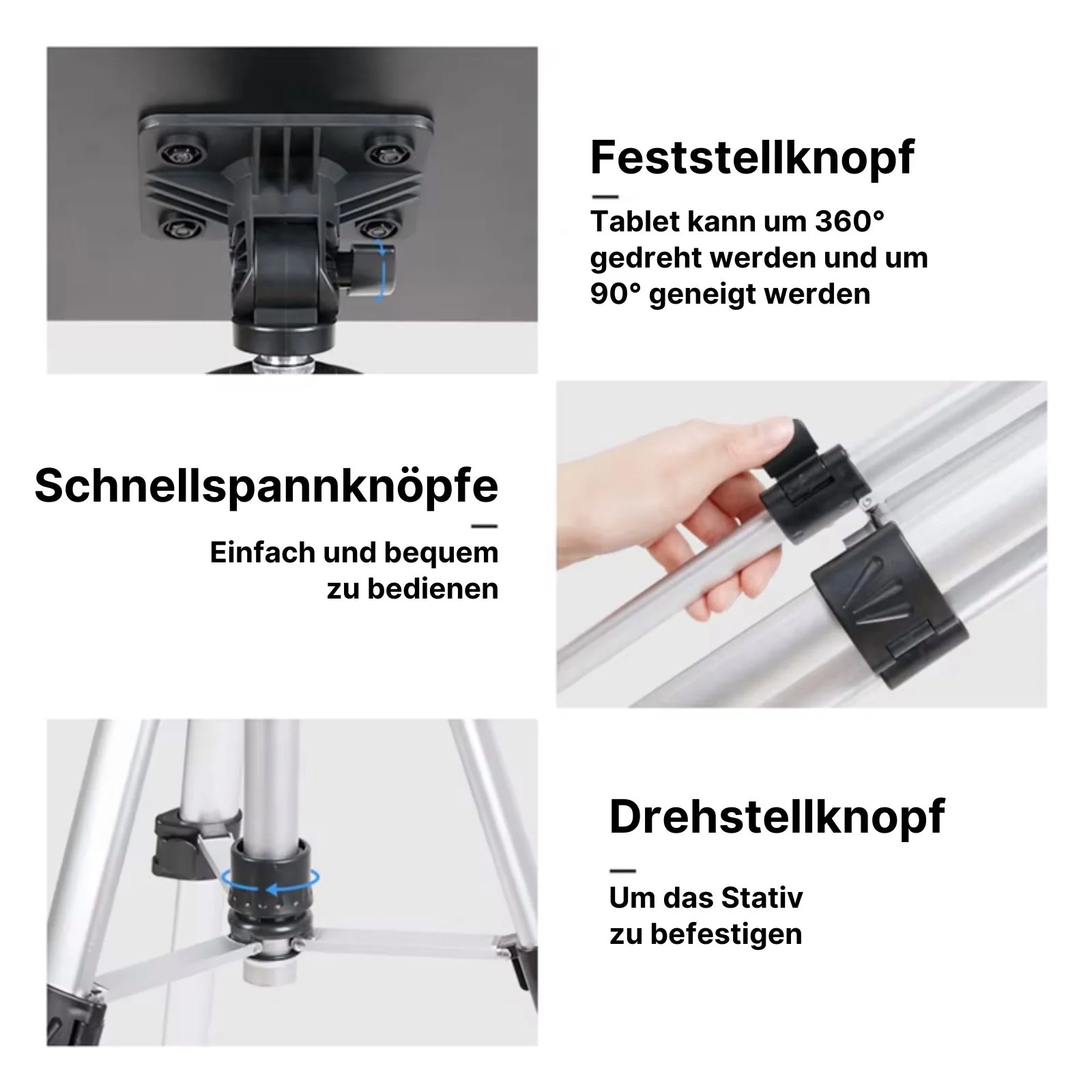 Projektorständer Beamerhalterung Teleskopstativ Laptopständer - Image 7