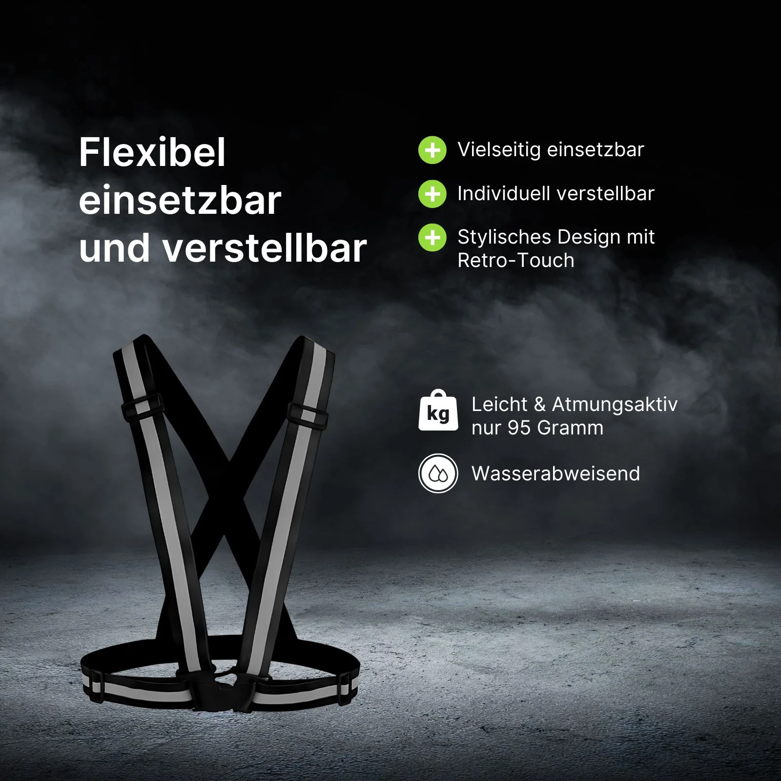 Reflektierendes Kostüm-Band Kostüm-Accessoire Fasnachtskostüm Trageband - Image 2