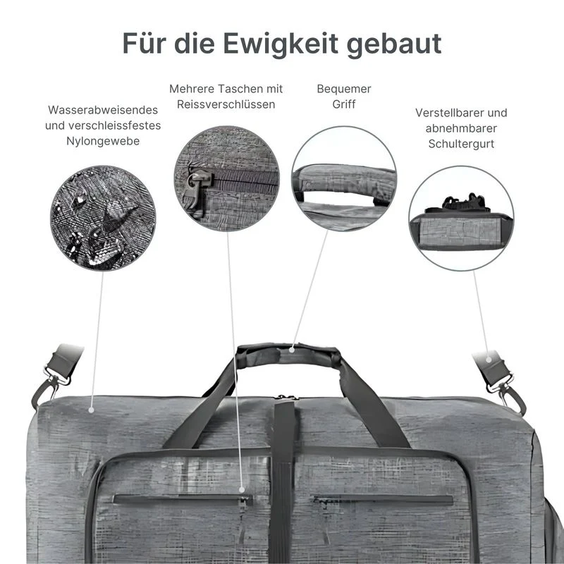 Reisetasche Sporttasche Duffle Bag Weekender mit Schuhfach - Image 6