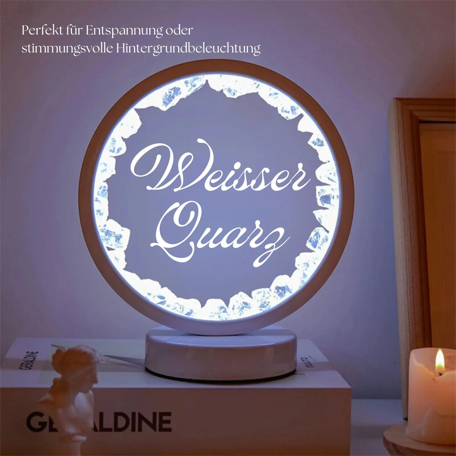 Schlafzimmerlampe Nachtleuchte Dekotischlampe Nachttischlampe Nachtlicht Stimmungslicht - Image 2
