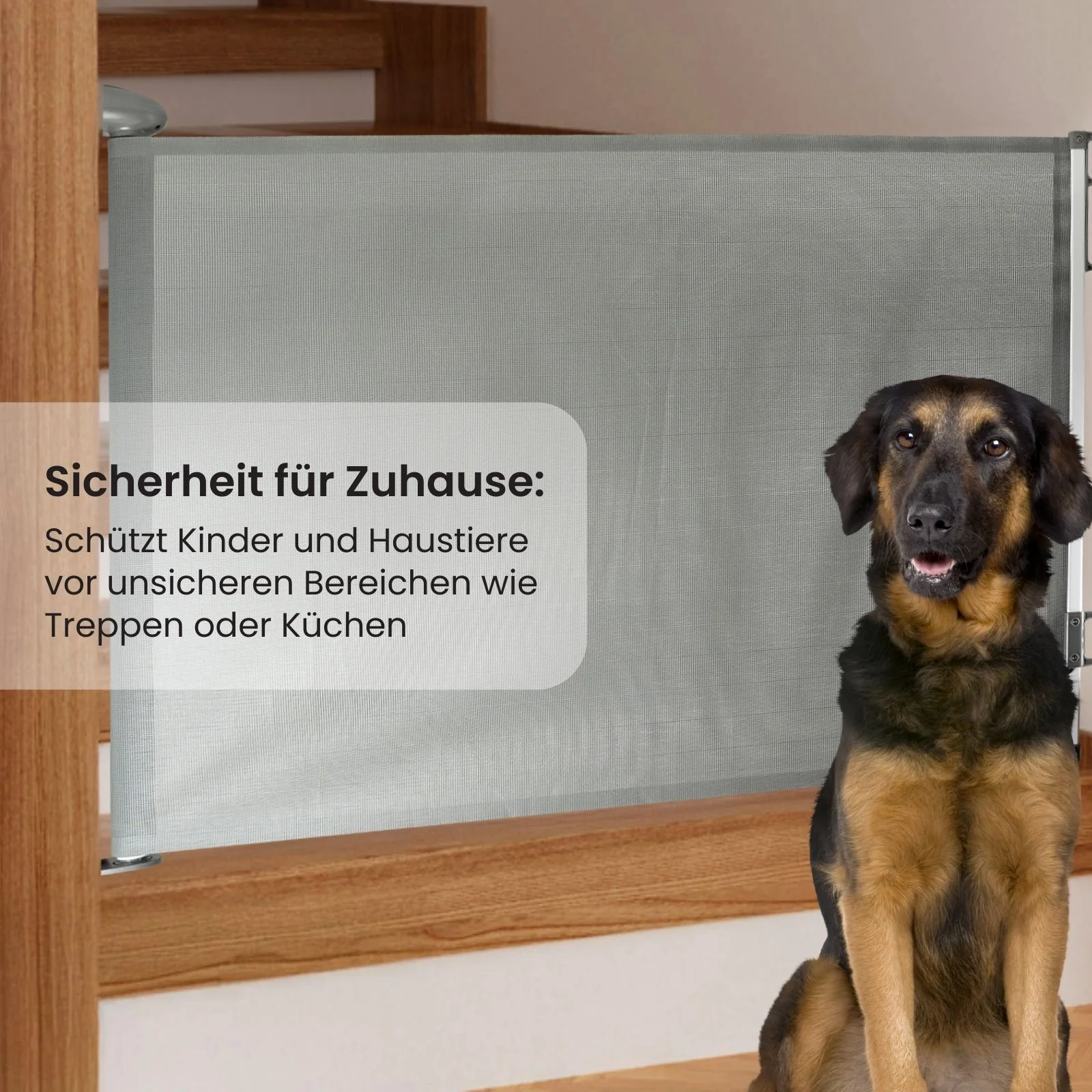 Schutzgitter Tür-Barriere Treppenschutzgitter Absperrgitter - Image 2