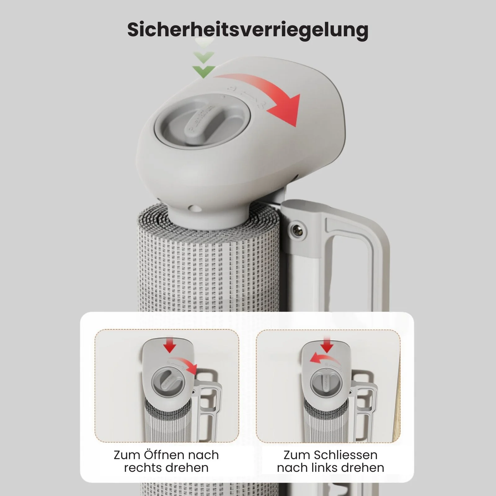 Schutzgitter Tür-Barriere Treppenschutzgitter Absperrgitter - Image 4