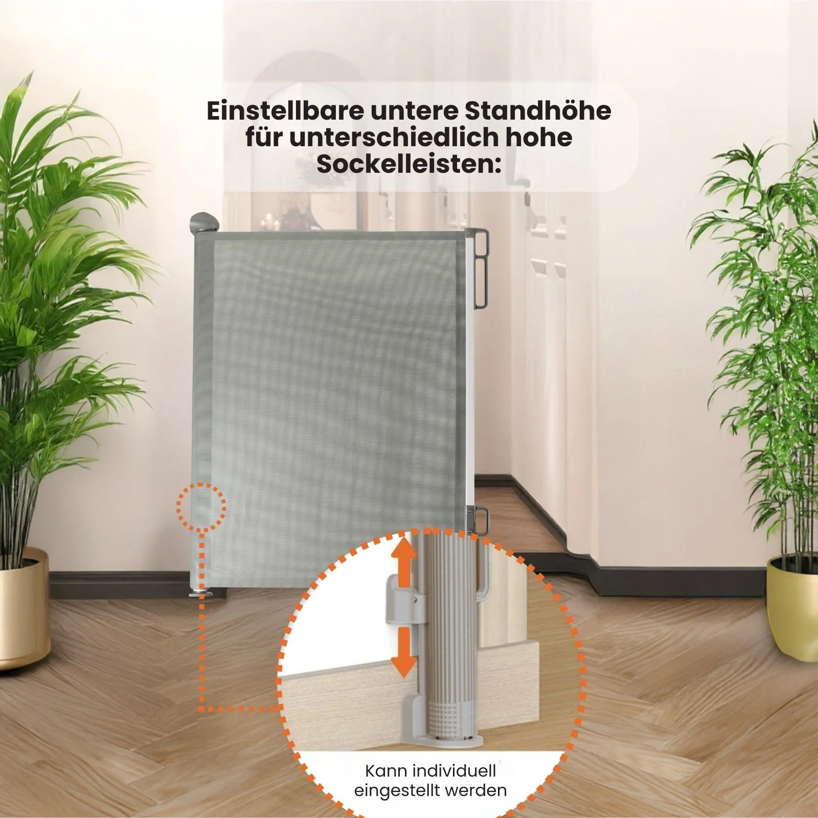 Schutzgitter Tür-Barriere Treppenschutzgitter Absperrgitter - Image 6
