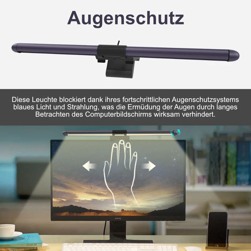 Screenbar Monitorbeleuchtung Bildschirmbeleuchtung Monitorlicht LED - Image 3
