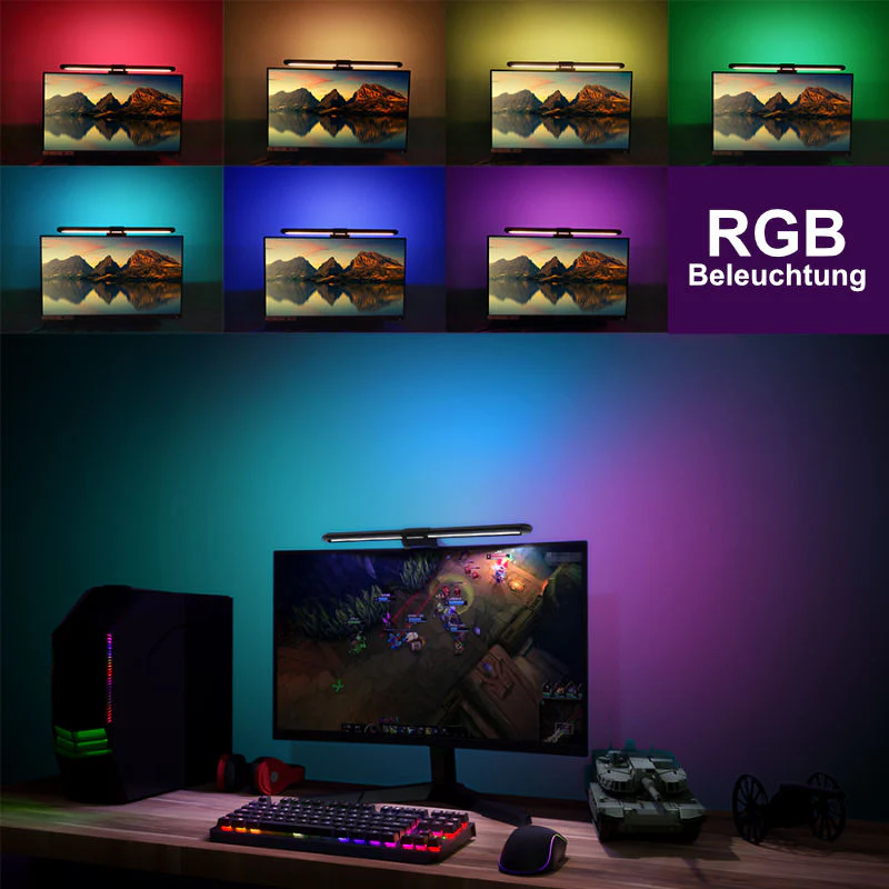 Screenbar Monitorlicht Monitorbeleuchtung Bildschirmbeleuchtung LED - Image 3