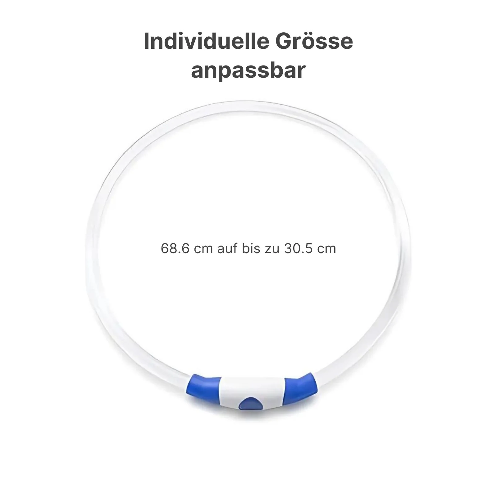 LED-Sicherheits-Hundehalsband Hundehalsband Leuchthalsband Schlauchhalsband - Image 5