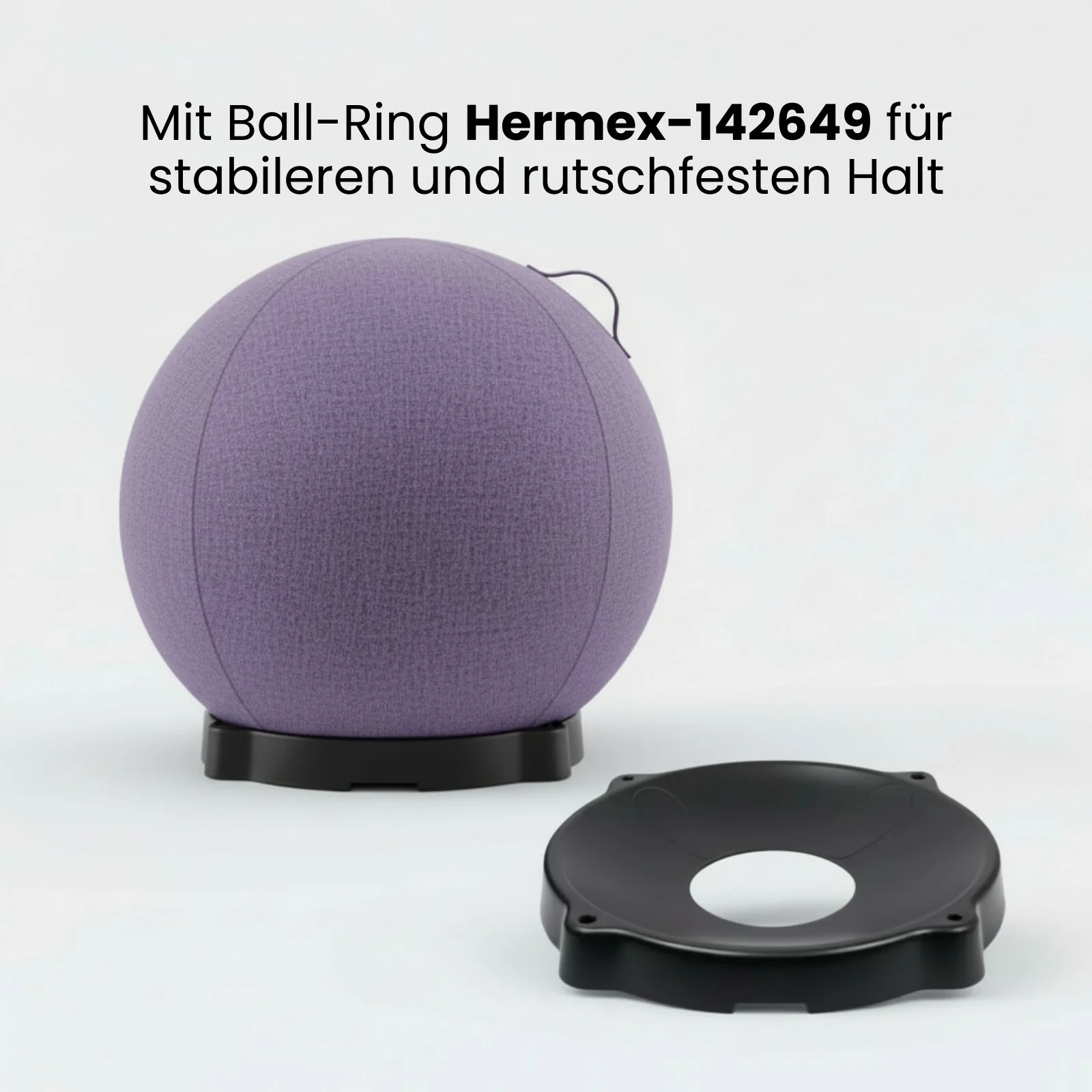 Sitzball mit Schutzhülle Gymnastikball Fitnessball Yoga-Ball - Image 9