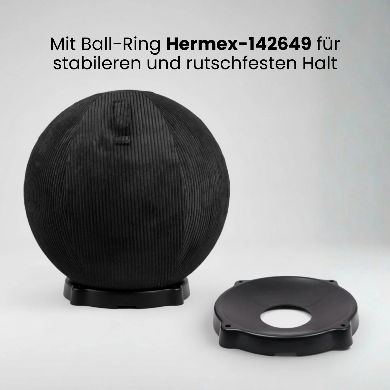 Sitzball mit Schutzhülle Gymnastikball Yoga-Ball Fitnessball - Image 9