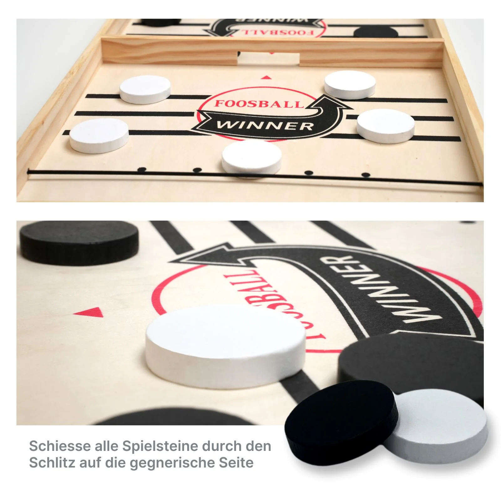 Sling Puck Spiel Foosball Slingshot Puck Tischfussball Pucket gross - Image 3