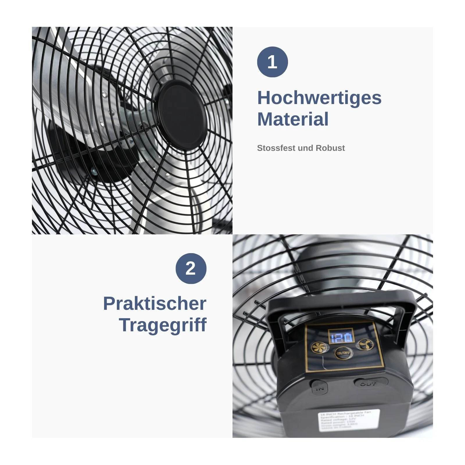 Solarventilator Camping-Ventilator Outdoor-Ventilator Bodenventilator - Image 4