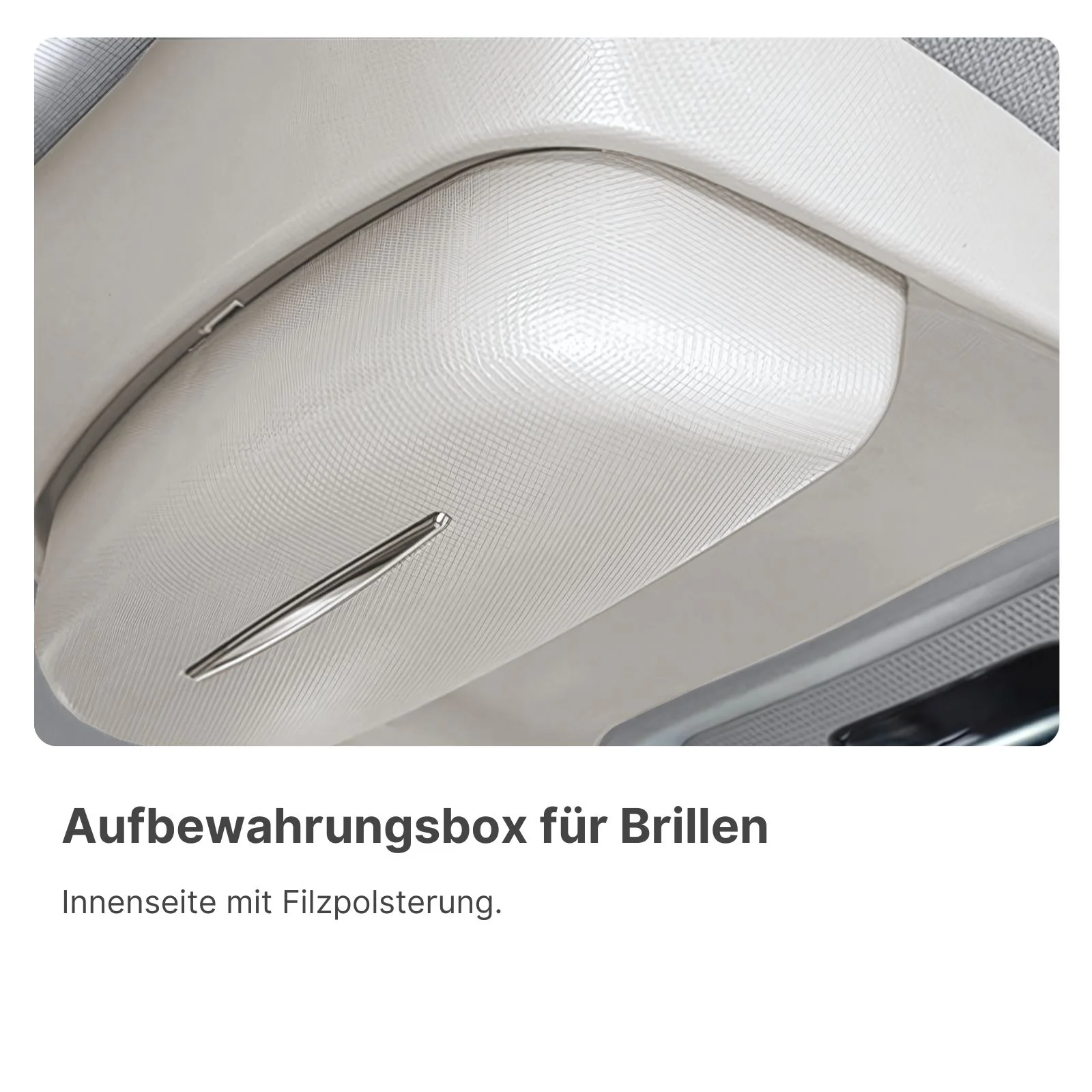 Alternativer Sonnenbrillenhalter für Tesla Model 3 Y Brillenetui für Fahrzeugdecke - Image 2