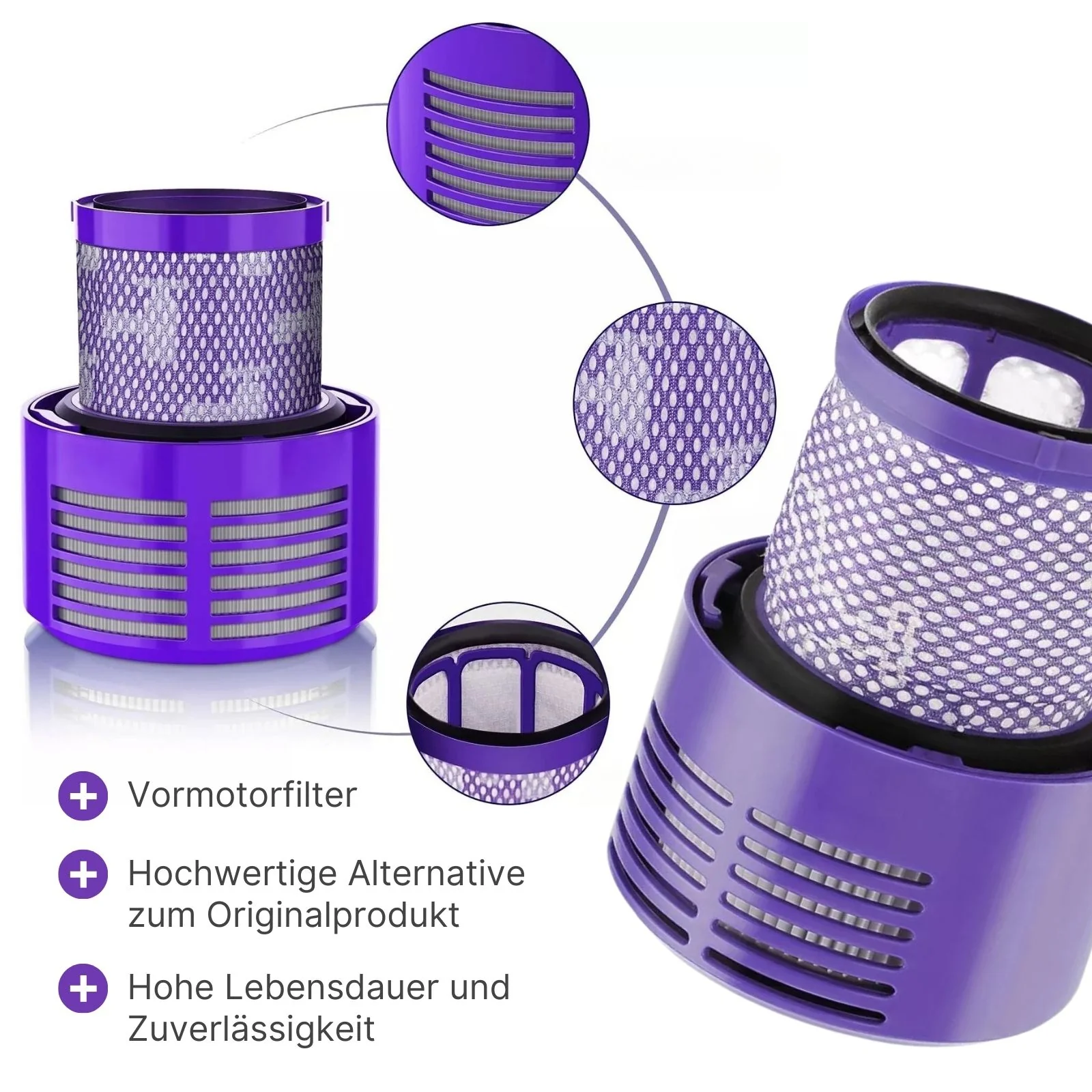 Alternativer Staubsaugerfilter für Dyson V10 SV12 - Image 4