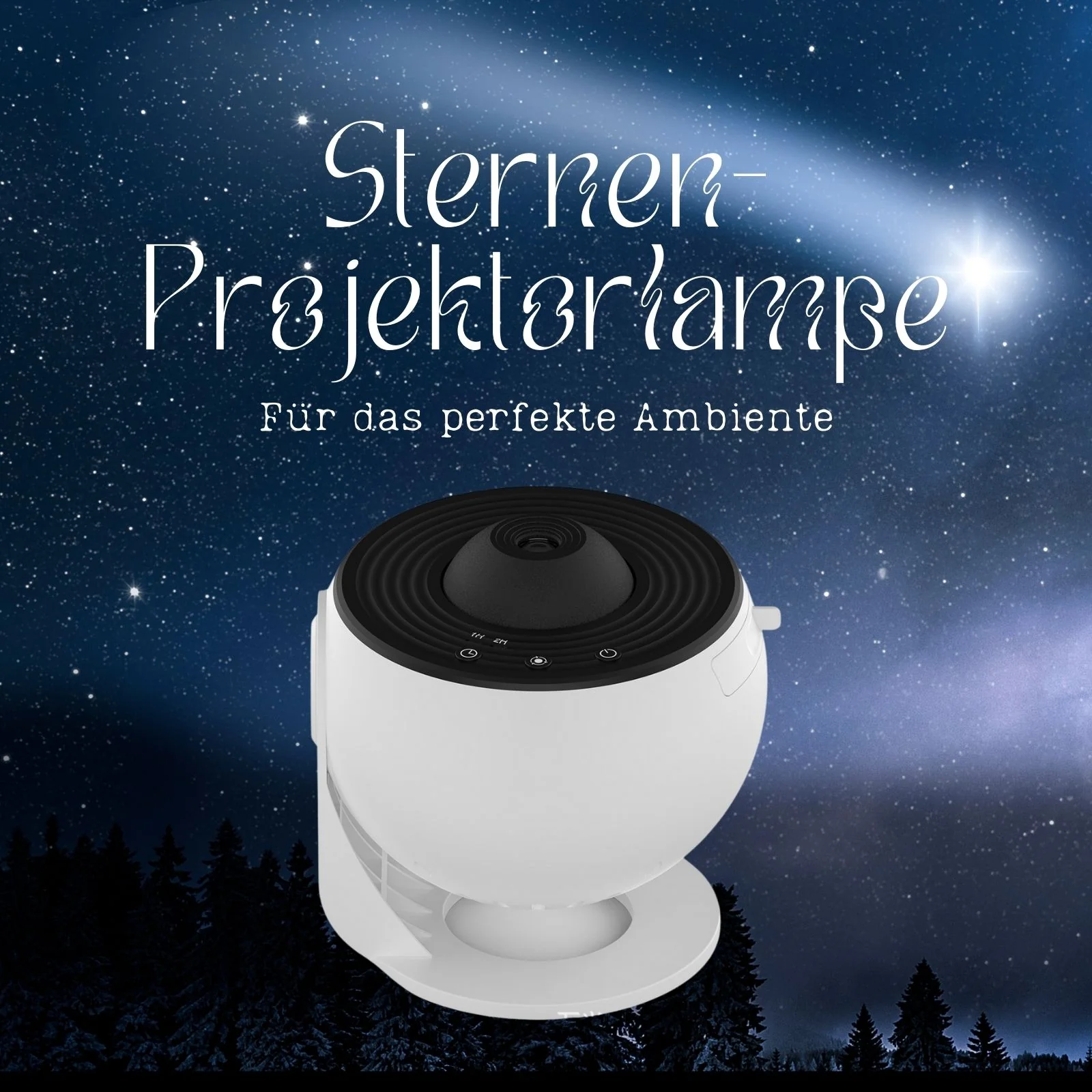 Sternen-Projektionslampe Galaxie-Projektor Planetarium-Nachtlicht Sternenhimmel - Image 2