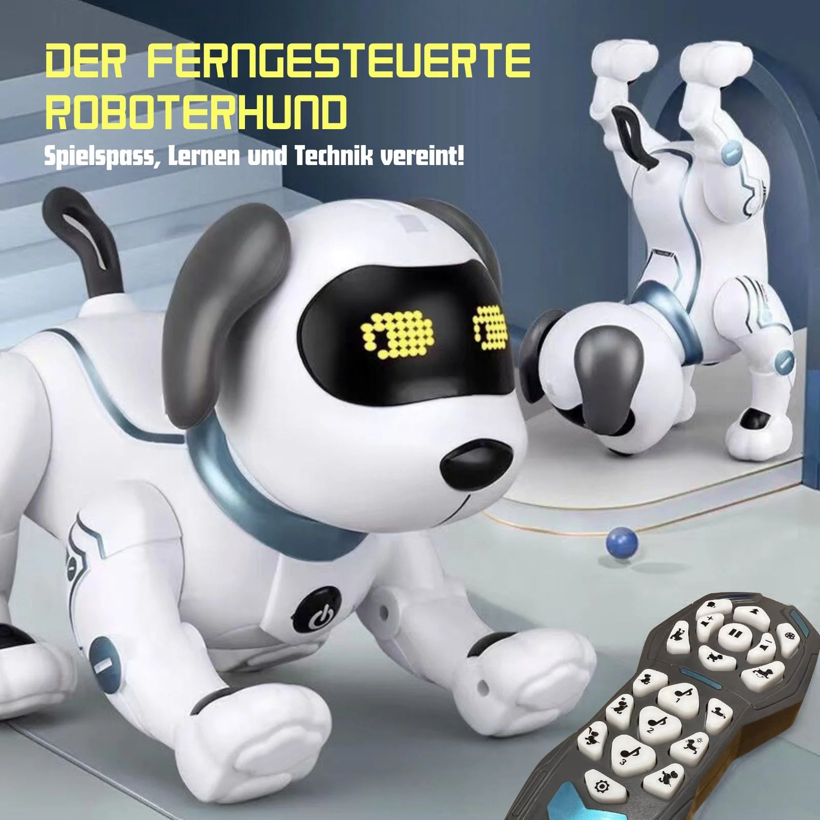Stunt Dog Roboterhund Ferngesteuerter Spielzeug-Roboter Kinderspielzeug - Image 2