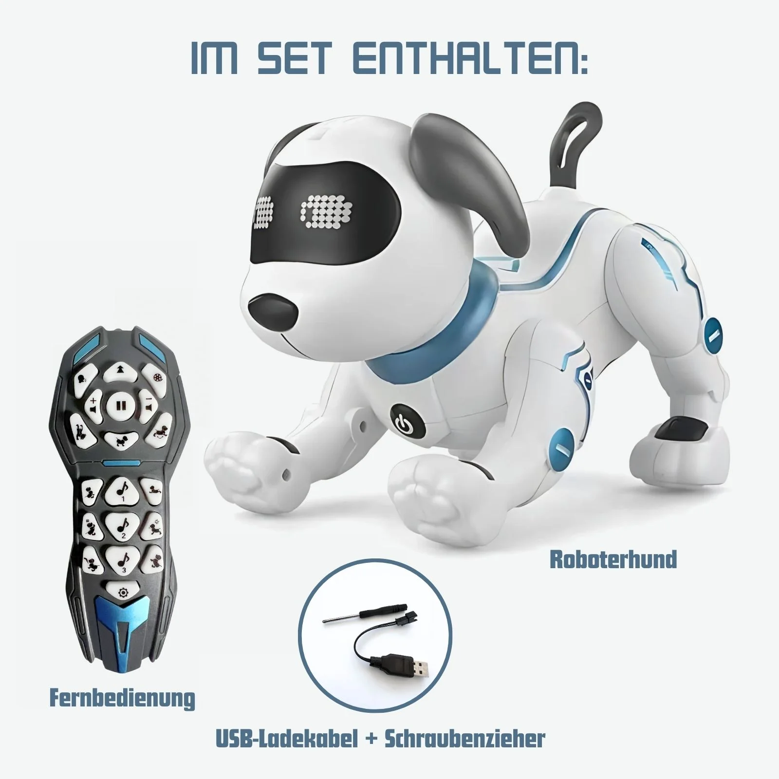 Stunt Dog Roboterhund Ferngesteuerter Spielzeug-Roboter Kinderspielzeug - Image 4