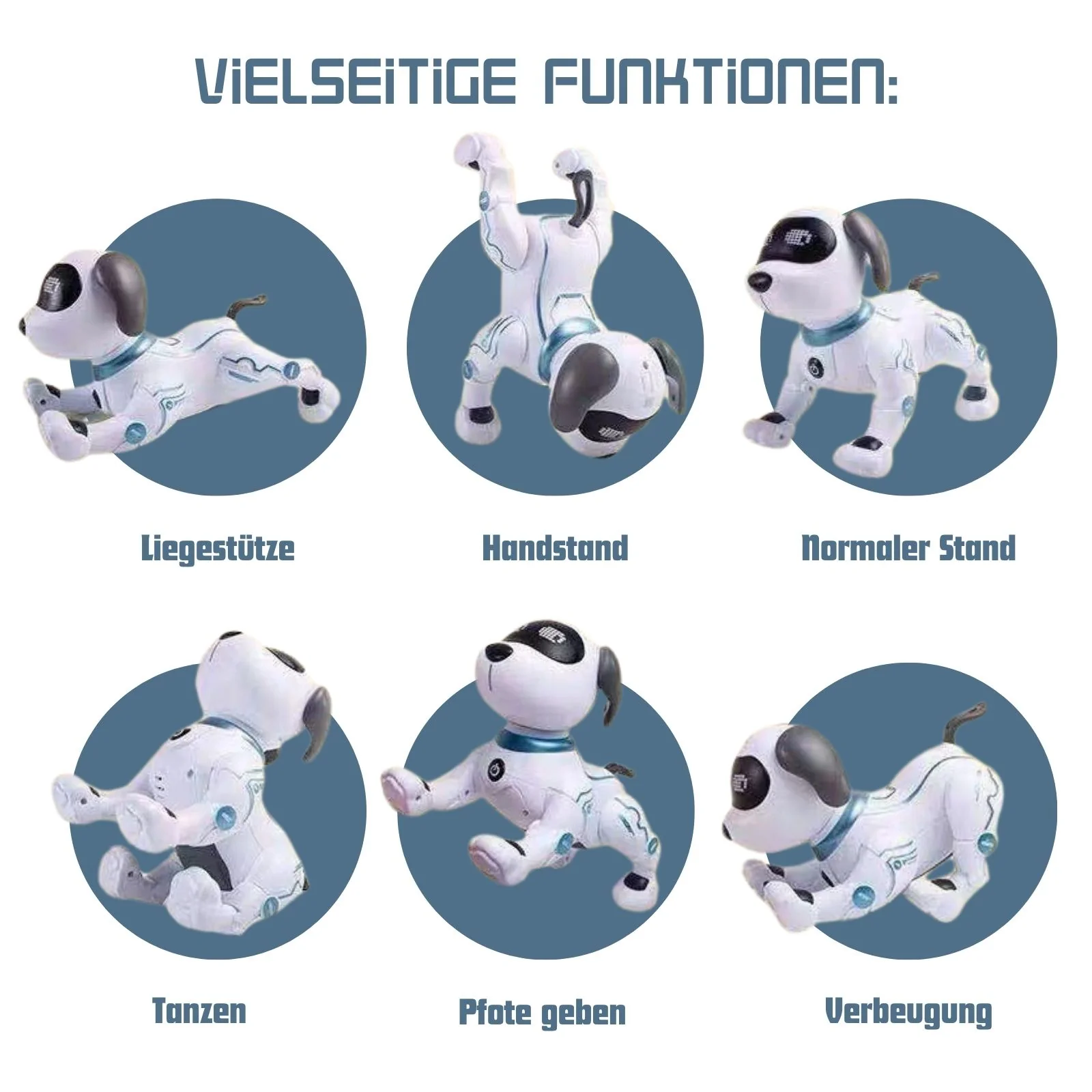 Stunt Dog Roboterhund Ferngesteuerter Spielzeug-Roboter Kinderspielzeug - Image 5
