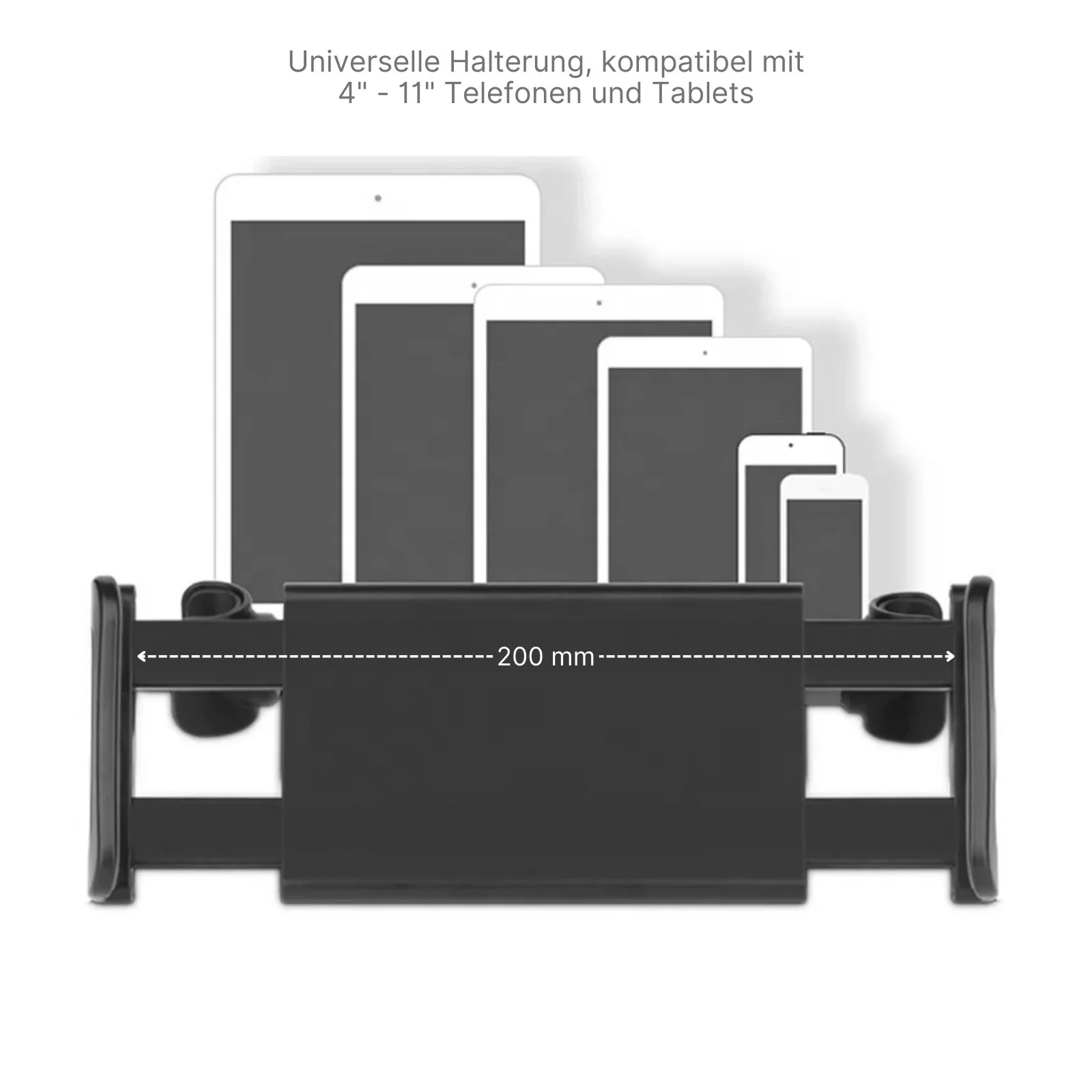 Tablethalterung Kopfstützenhalterung für Tablet Auto-Tablelthalter Handyhalterung - Image 2