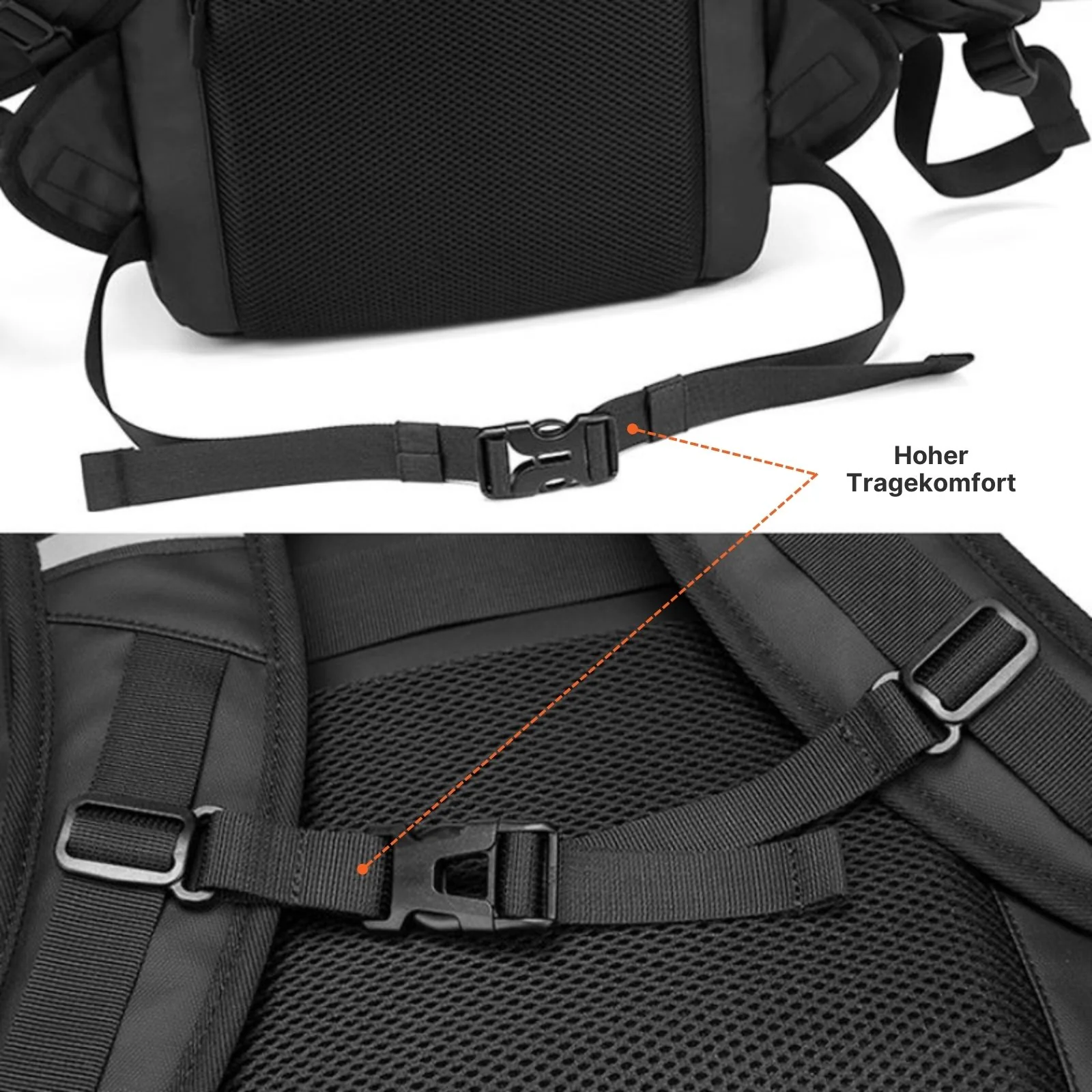 Tagesrucksack Business-Rucksack Outdoor-Rucksack Reiserucksack - Image 7