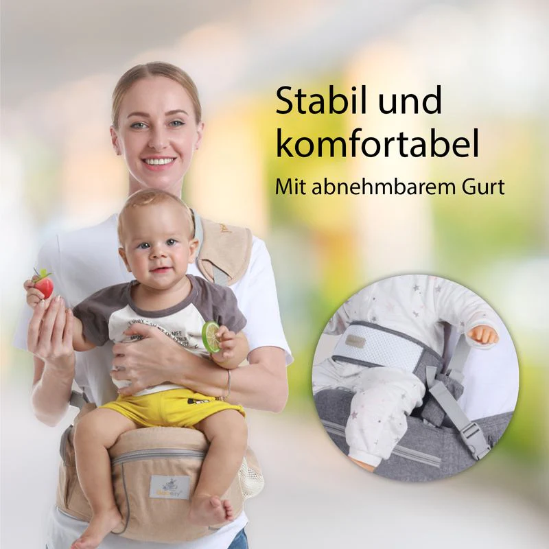 Taillen Hocker Babytragehilfe Baby Carrier Hüftsitz Tragesitz - Image 2