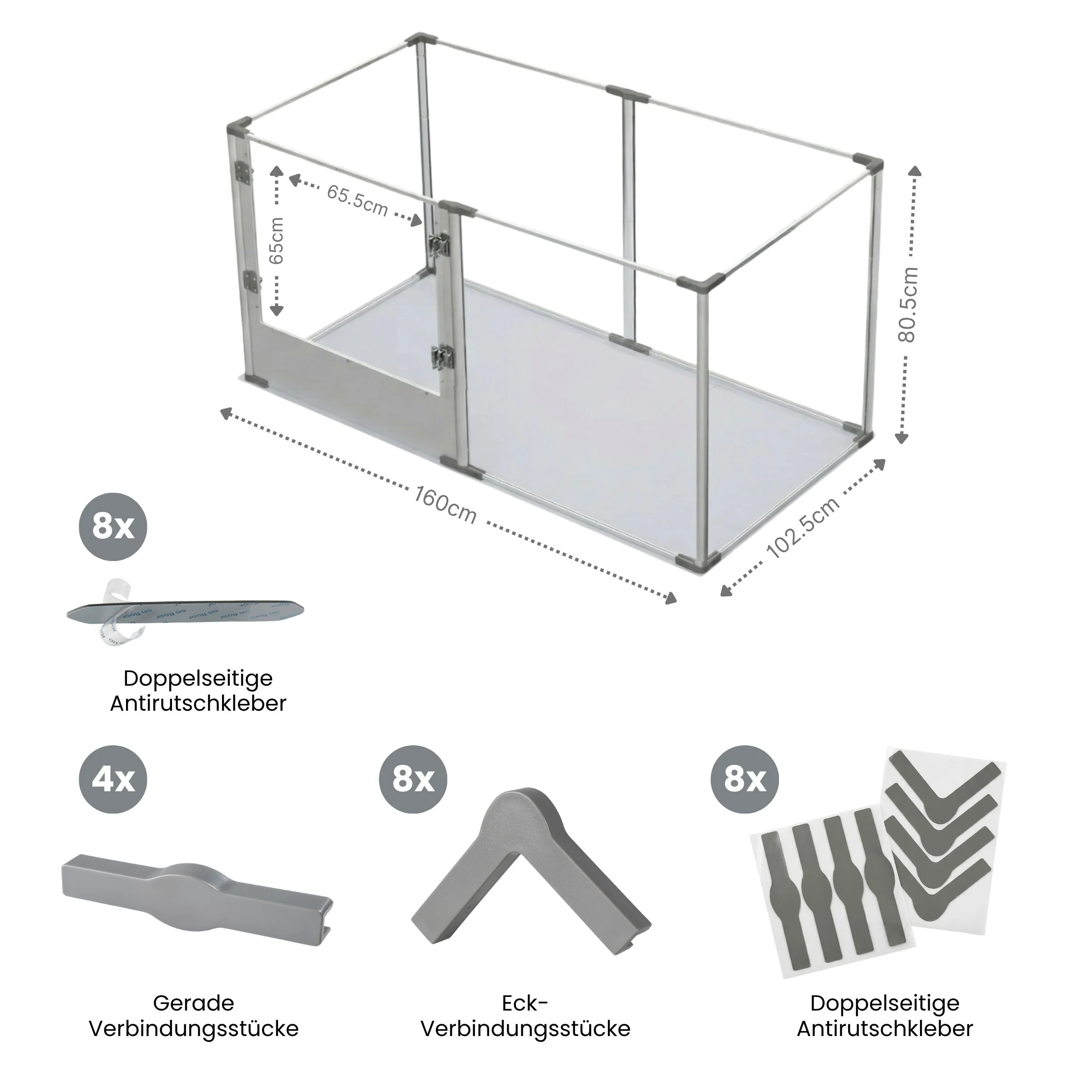 Tiergehege Welpenauslauf Indoorgehege Hundelaufstall Kleintiergehege - Image 6