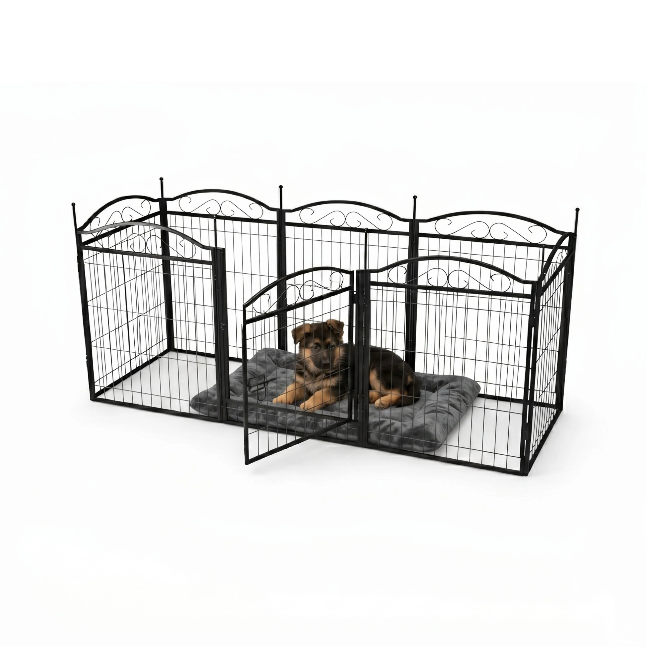 Tiergehege Welpenauslauf Hundeauslauf Freiglaufehege Welpengitter