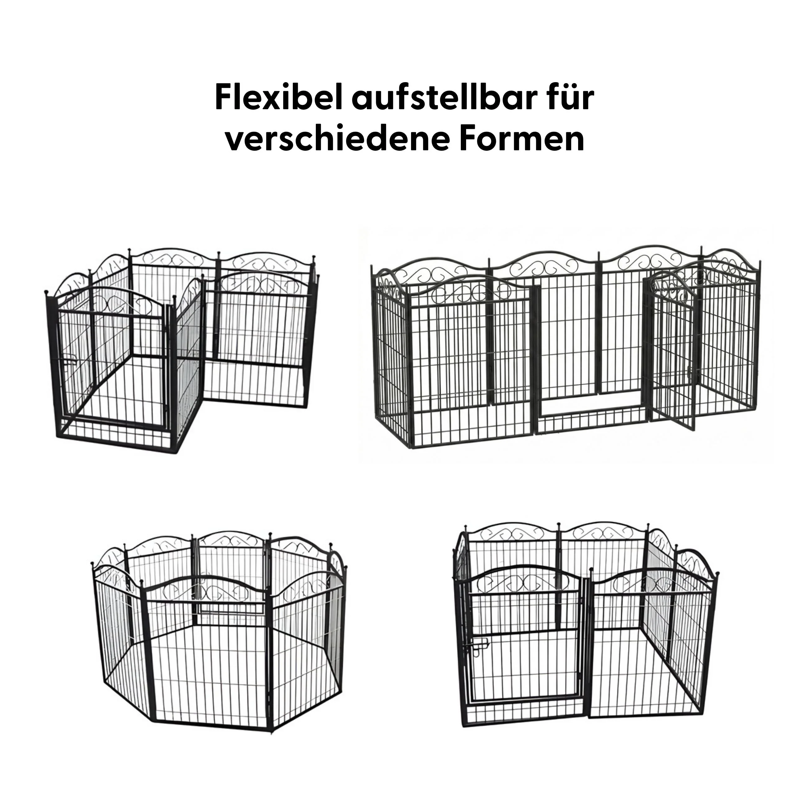 Tiergehege Welpenauslauf Hundeauslauf Freiglaufehege Welpengitter - Image 7