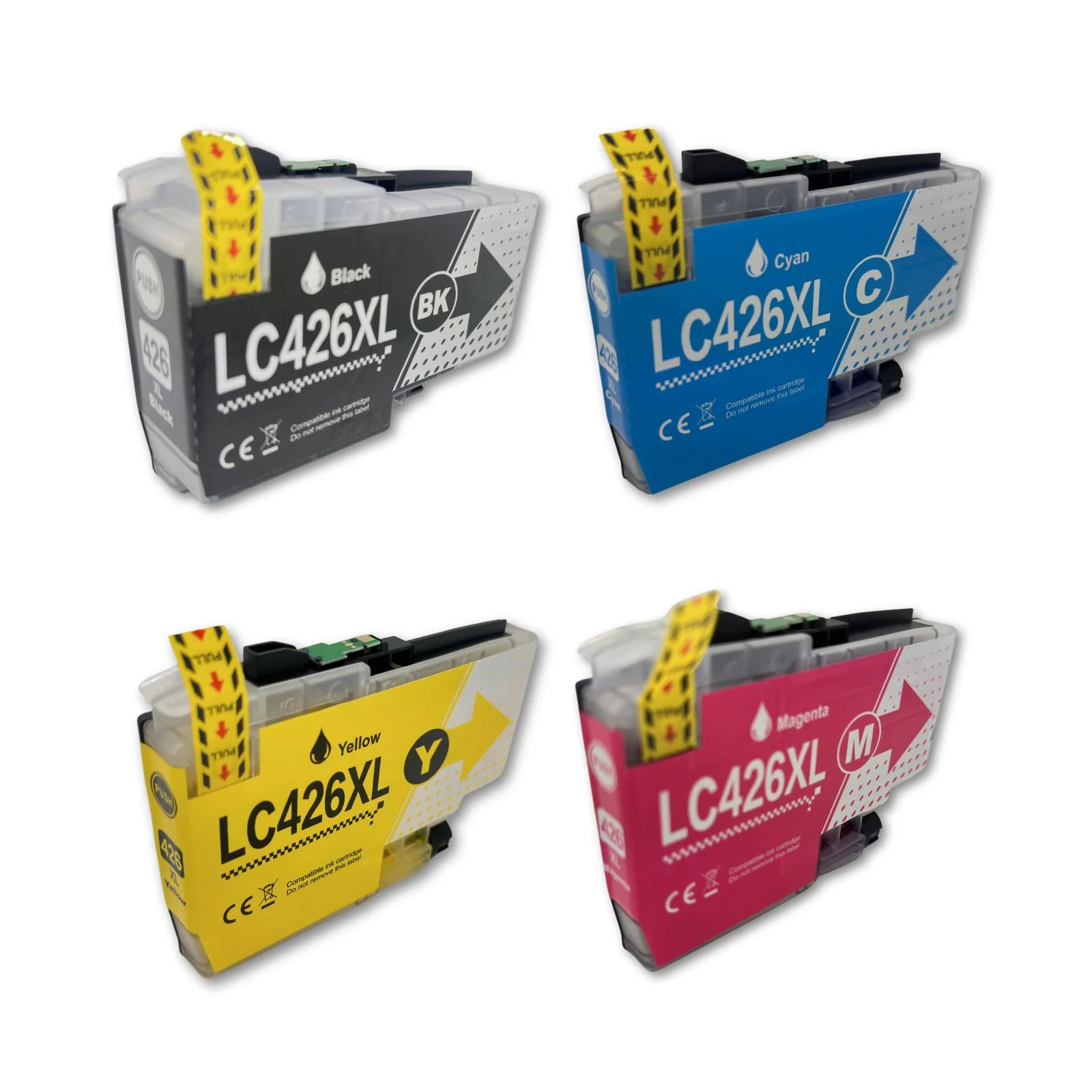 Kompatible Tintenpatrone XL für Brother MFC-J4540DWXL - Black Cyan Yellow Magenta - 4er Set