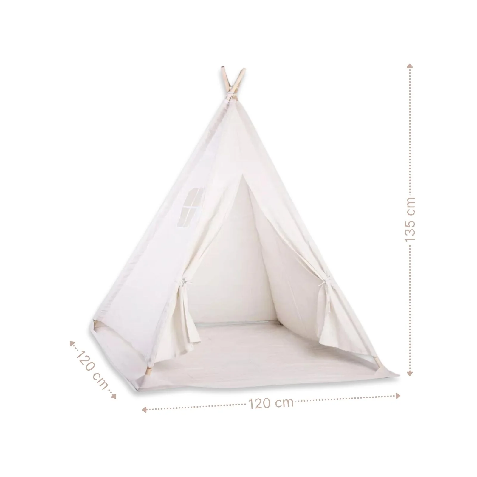 Tipi für Kinder Zelt Spielzelt Kinderzelt Indoor-Zelt - Image 6