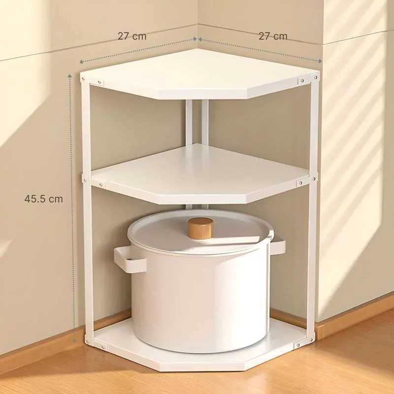 Topf-Eckregal Arbeitsplatten-Eckregal Topfregal Küchen-Organizer - Image 3