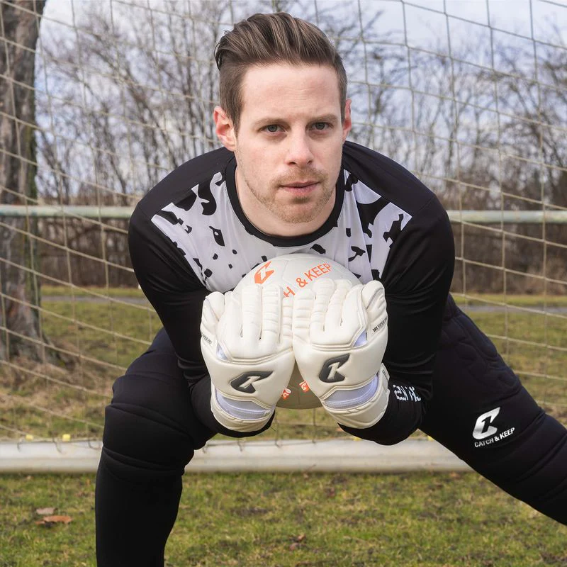 Torwarthose Flight Protection Gr. 128 Schwarz Fussball Goalie Torwart Trainingshose - Image 7