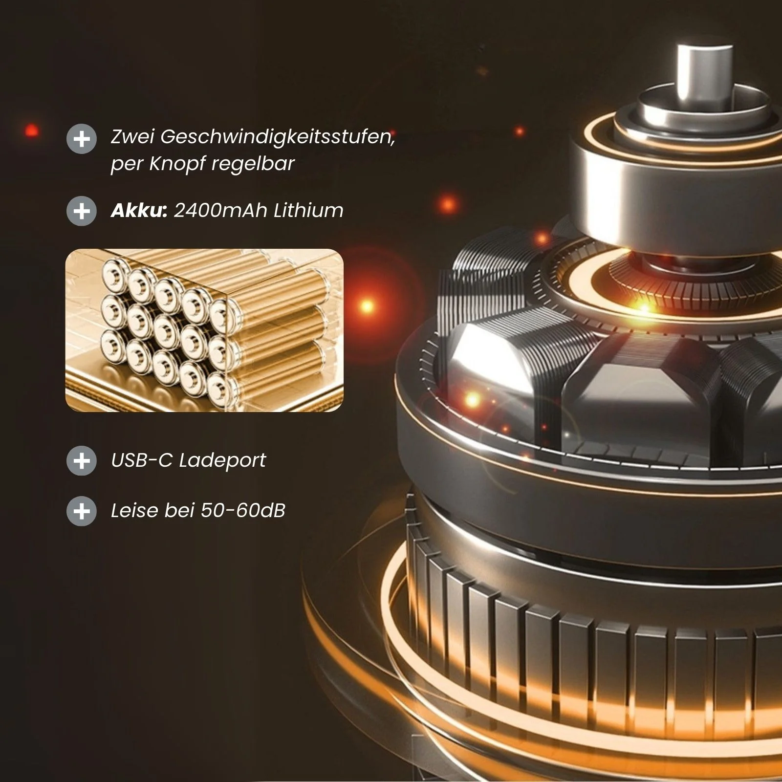 Luftreiniger für den Tisch Rauchfilter Ölfilter USB-Rauchabzug - Image 5