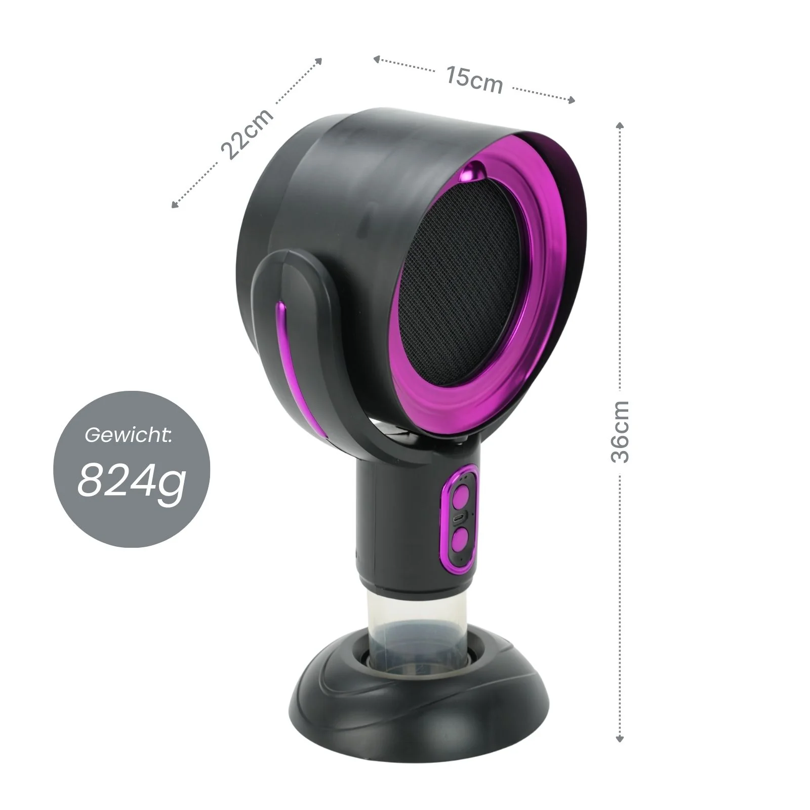Luftreiniger für den Tisch Rauchfilter Ölfilter USB-Rauchabzug - Image 8