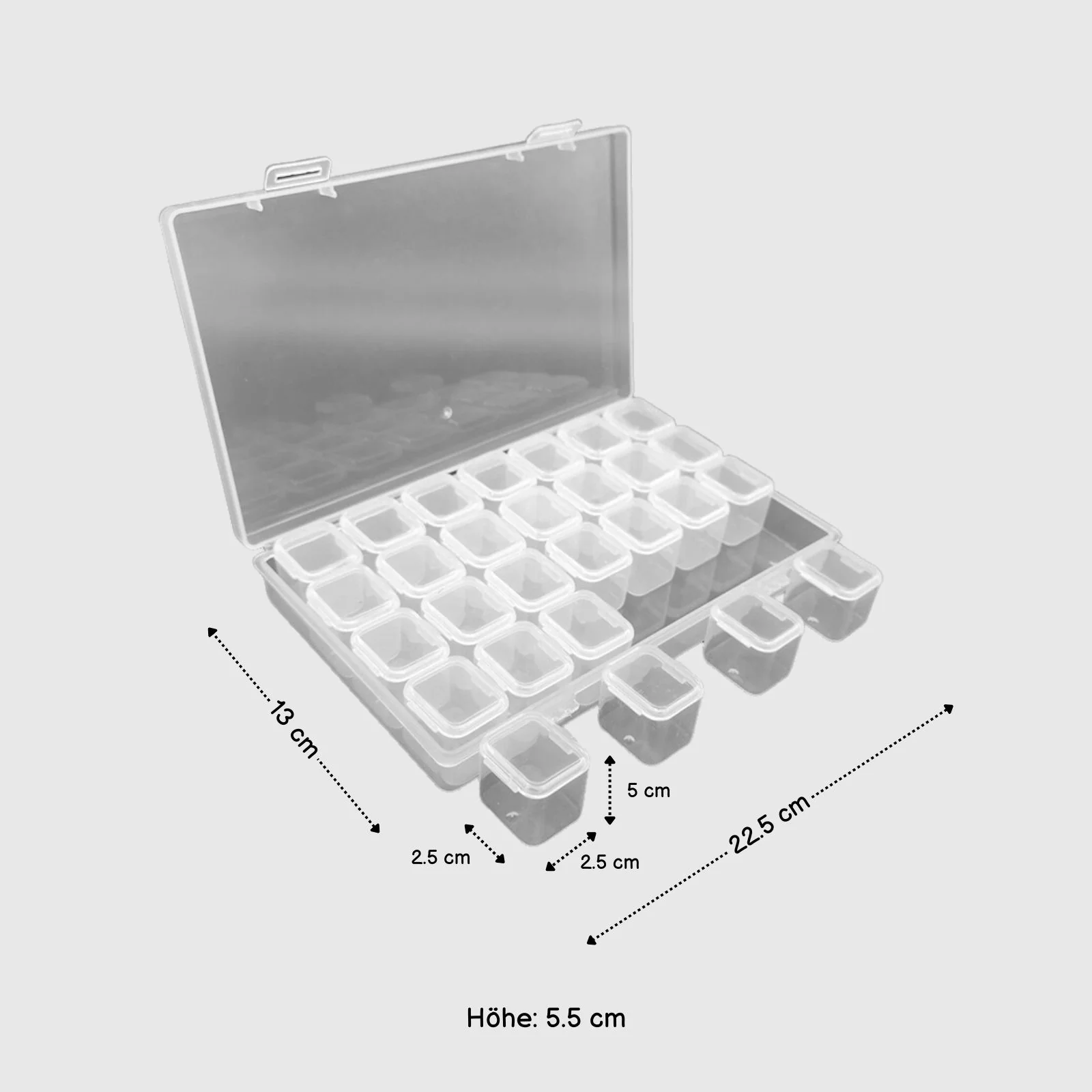 Aufbewahrungskoffer Sortierbox DIY-Diamond Painting-Organizer - Image 3