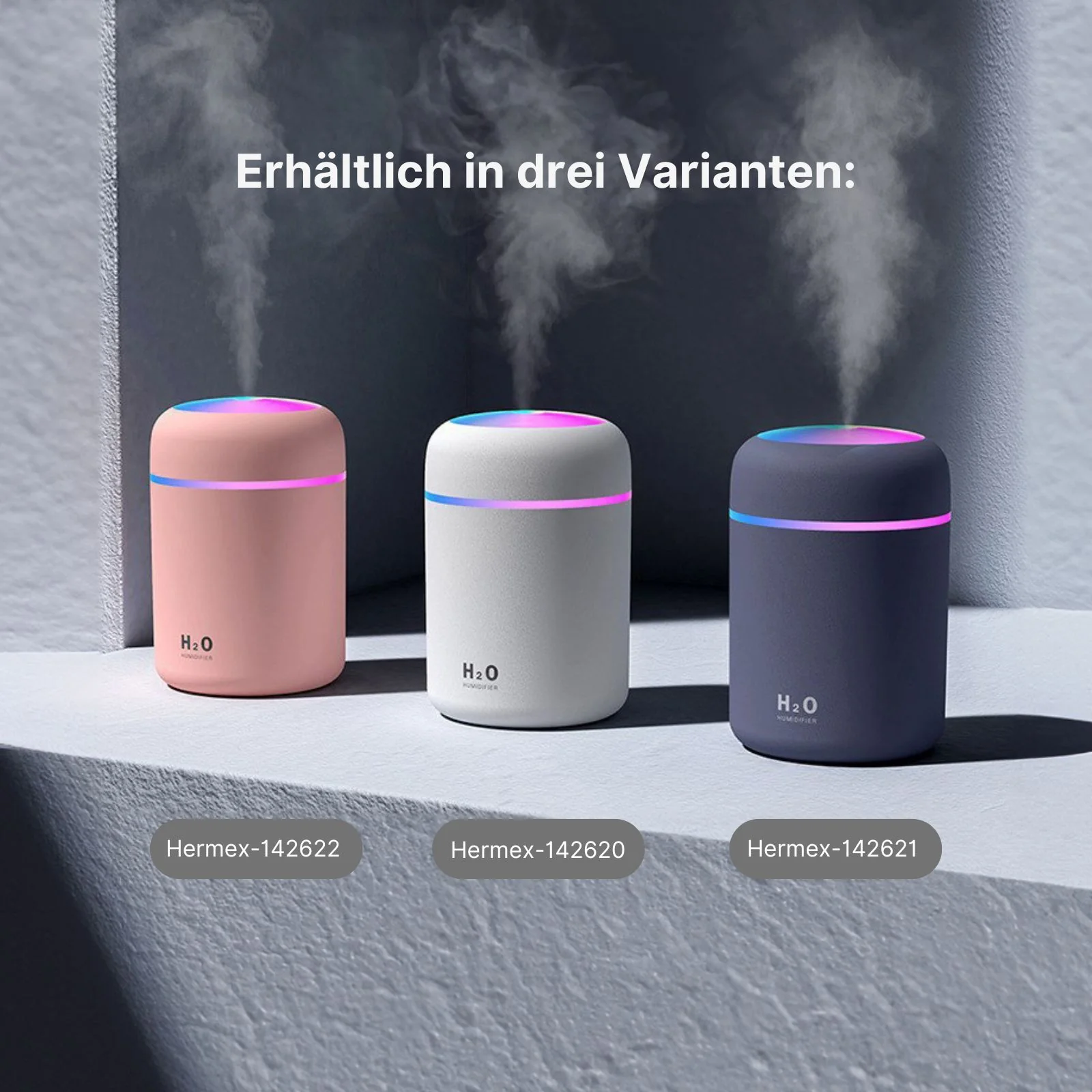 Tragbarer Luftbefeuchter Diffusor Ultraschall Mini-Luftbefeuchter - Image 9