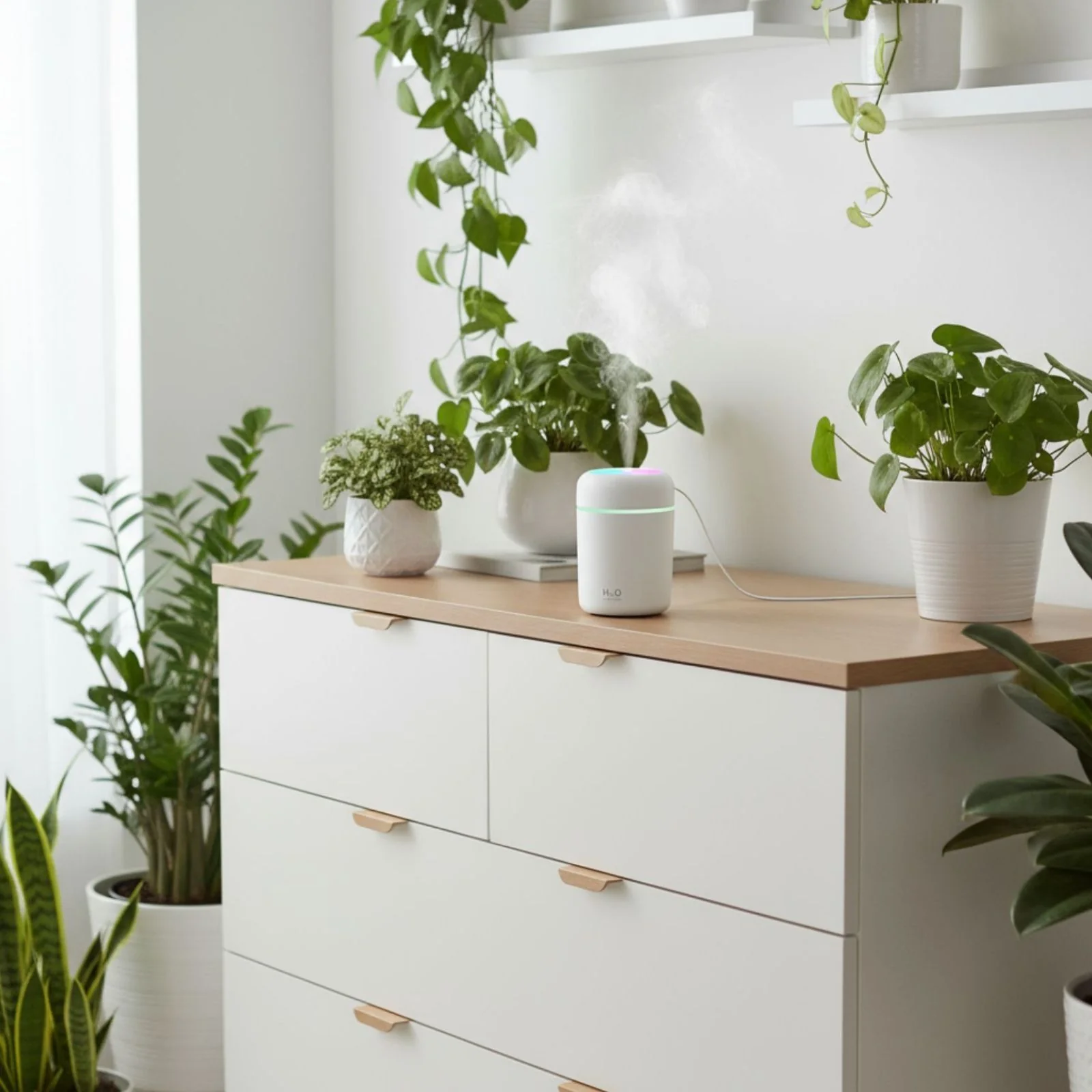 Tragbarer Luftbefeuchter Mini-Luftbefeuchter Ultraschall Diffusor - Image 8