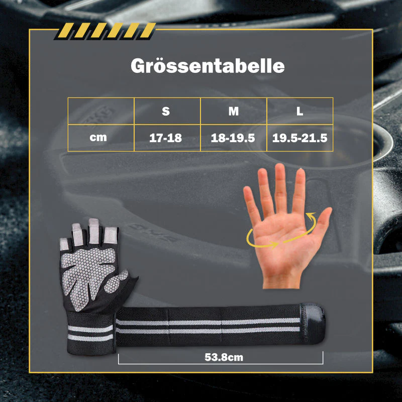 Trainingshandschuhe Gr. L Fitnesshandschuhe Sport-Handschuhe - Image 5