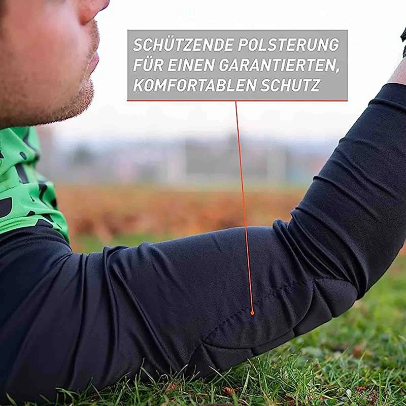 Trikot Protection Torwarttrikot Gr. 128 Grün-Schwarz Fussball Torwart Shirt Oberteil - Image 3