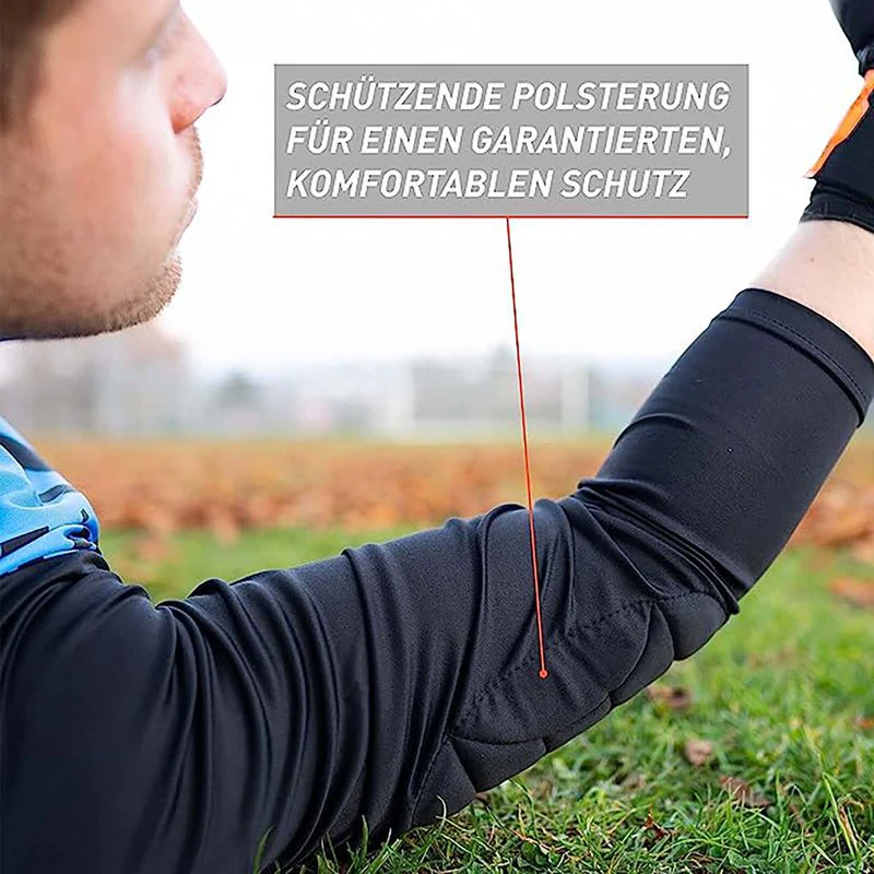 Trikot Protection Torwarttrikot Gr. 140 Blau-Schwarz Fussball Torwart Shirt Oberteil - Image 3