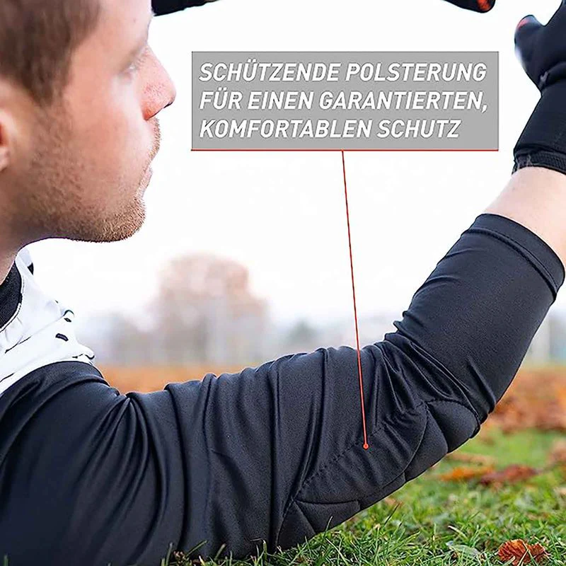 Trikot Protection Torwarttrikot Gr. 140 Weiss-Schwarz Fussball Torwart Shirt Oberteil - Image 3